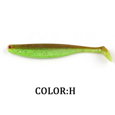 2022 Supercontinent ShadTeez 5cm/7cm/10cm haug Zander Predator Fishing 3D silmad Pehme lant Püügilandid