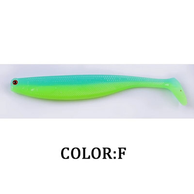 2022 Supercontinent ShadTeez 5cm/7cm/10cm haug Zander Predator Fishing 3D silmad Pehme lant Püügilandid