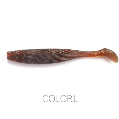 2022 Supercontinent ShadTeez 5cm/7cm/10cm haug Zander Predator Fishing 3D silmad Pehme lant Püügilandid