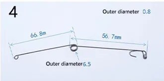 5tk telkimisautomaatne püügiseade vedruväljatõuke konks, roostevabast terasest universaalne kalatarvete konksu tööriista artefakt