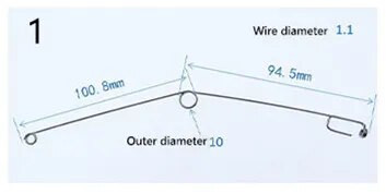 5tk telkimisautomaatne püügiseade vedruväljatõuke konks, roostevabast terasest universaalne kalatarvete konksu tööriista artefakt