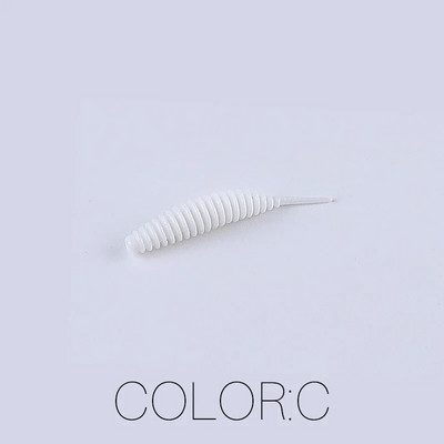 Supercontinent tārpu ēsma mīkstā ēsma Tanta 25mm/100gab makšķerēšanas mānekļi Pesca karpu zvejas basa māneklis Isca mākslīgais