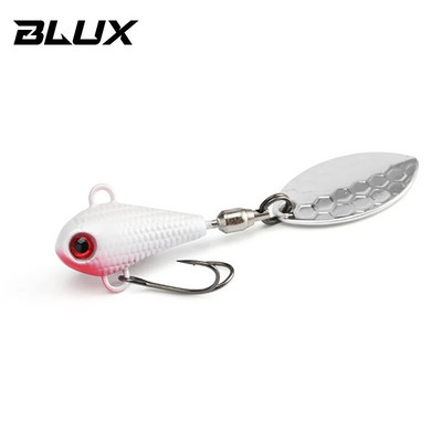 BLUX SPINTAIL makšķerēšanas māneklis 4.5g 7g 11g Mag Tail Spinner Shad Metāla Vib Casting Shore Jig Bait Vara asmens karote Saldūdens bass