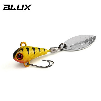 BLUX SPINTAIL makšķerēšanas māneklis 4.5g 7g 11g Mag Tail Spinner Shad Metāla Vib Casting Shore Jig Bait Vara asmens karote Saldūdens bass