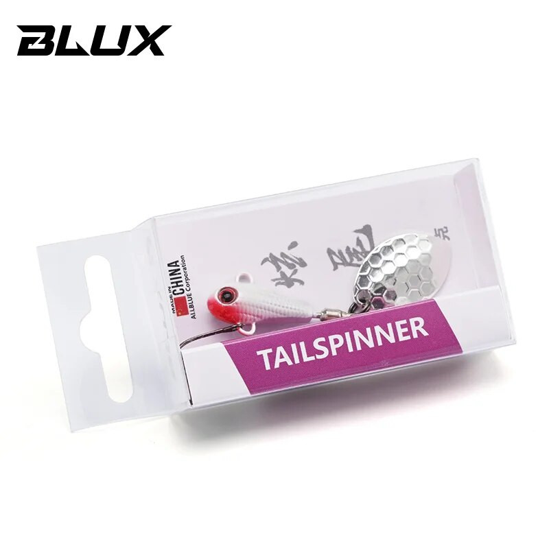 BLUX SPINTAIL makšķerēšanas māneklis 4.5g 7g 11g Mag Tail Spinner Shad Metāla Vib Casting Shore Jig Bait Vara asmens karote Saldūdens bass
