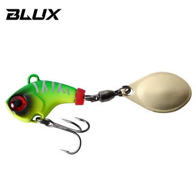 BLUX CYCLONE Tail Spinner 1/4oz 3/8oz Shad Metal Vib Casting Shore Jig Bait Χάλκινη λεπίδα κουτάλι Δέλεαρ ψαρέματος μπάσου γλυκού νερού