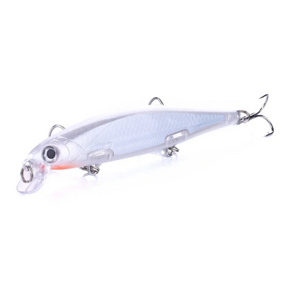 HENGJIA Minnow Fishing Lure Laser Hard Artificial Bait 3D Eyes 11cm 13g Voblerid Karpkala Püügitarbed Slow Uping Jerkbait