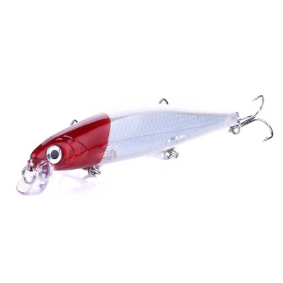 HENGJIA Minnow Fishing Lure Laser Hard Artificial Bait 3D Eyes 11cm 13g Voblerid Karpkala Püügitarbed Slow Uping Jerkbait