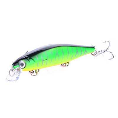 HENGJIA Minnow Fishing Lure Laser Hard Artificial Bait 3D Eyes 11cm 13g Voblerid Karpkala Püügitarbed Slow Uping Jerkbait