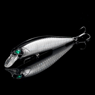 HENGJIA Minnow Fishing Lure Laser Hard Artificial Bait 3D Eyes 11cm 13g Voblerid Karpkala Püügitarbed Slow Uping Jerkbait