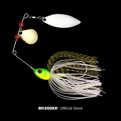 Bazooka 15g 18g Spinnerbait Fishing Lure Traatsööt Metallist Spinner Buzzbait Swimbait Hook JIG Kit Seelik peche Bass Pike Winter