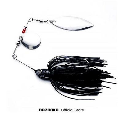 Bazooka 15g 18g Spinnerbait Fishing Lure Traatsööt Metallist Spinner Buzzbait Swimbait Hook JIG Kit Seelik peche Bass Pike Winter