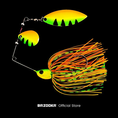 Bazooka 15g 18g Spinnerbait Fishing Lure Traatsööt Metallist Spinner Buzzbait Swimbait Hook JIG Kit Seelik peche Bass Pike Winter