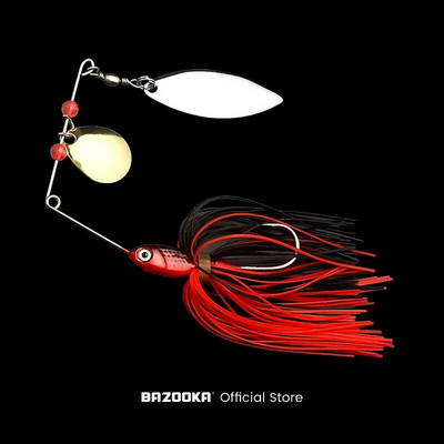 Bazooka 15g 18g Spinnerbait Fishing Lure Traatsööt Metallist Spinner Buzzbait Swimbait Hook JIG Kit Seelik peche Bass Pike Winter