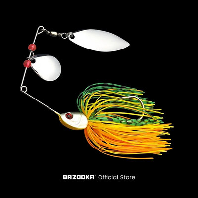 Bazooka 15g 18g Spinnerbait Fishing Lure Traatsööt Metallist Spinner Buzzbait Swimbait Hook JIG Kit Seelik peche Bass Pike Winter