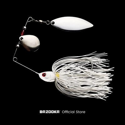 Bazooka 15g 18g Spinnerbait Fishing Lure Traatsööt Metallist Spinner Buzzbait Swimbait Hook JIG Kit Seelik peche Bass Pike Winter