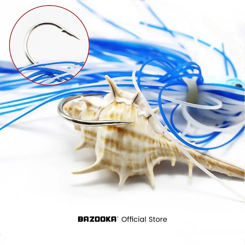 Bazooka 15g 18g Spinnerbait Fishing Lure Traatsööt Metallist Spinner Buzzbait Swimbait Hook JIG Kit Seelik peche Bass Pike Winter