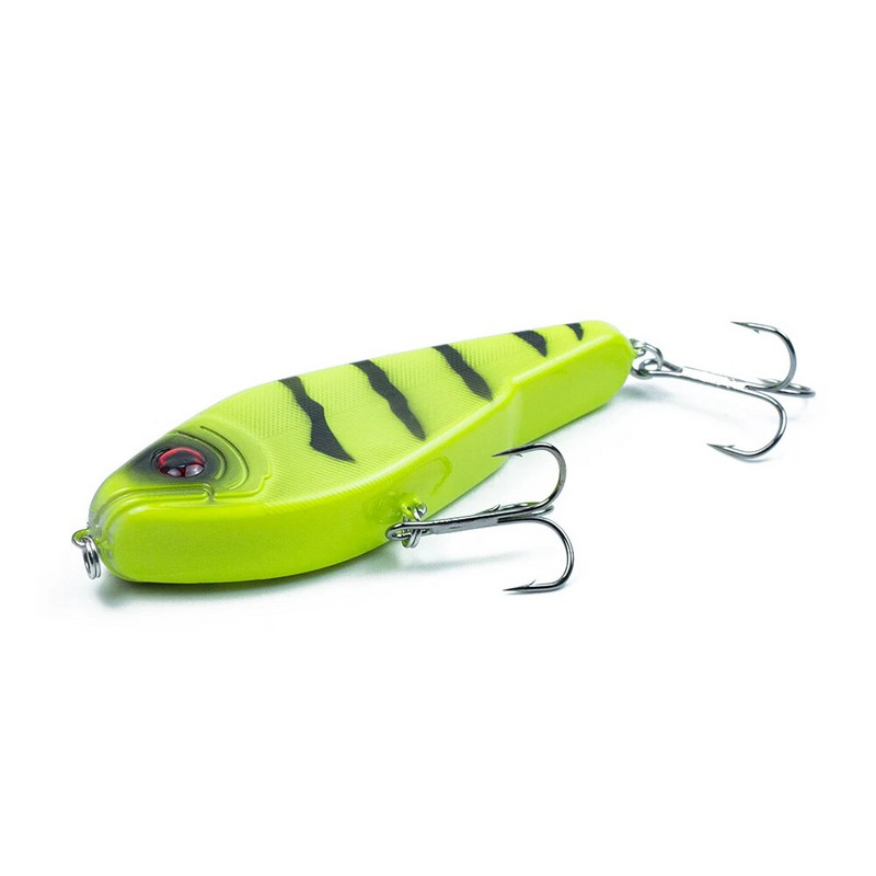 Hanlin Glide Jerkbait 75/90/120/150/mm Populārs Pike Hard Jerk Bait Crankbait Muskie Lures Makšķerēšanas mānekļi Voblera Bass Tackle