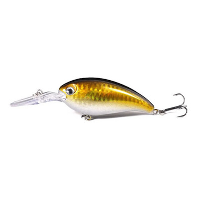 Hengjia Crank ēsma zvejas māneklis vobleris 14g 10cm Minnow Isca mākslīgais māneklis Crankbait Leurre de Bass Pike Trolling Pesca Tackle