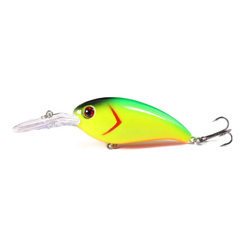 Hengjia Crank ēsma zvejas māneklis vobleris 14g 10cm Minnow Isca mākslīgais māneklis Crankbait Leurre de Bass Pike Trolling Pesca Tackle