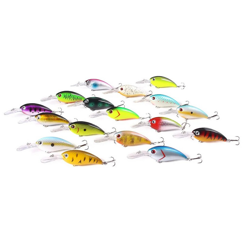 Hengjia Crank ēsma zvejas māneklis vobleris 14g 10cm Minnow Isca mākslīgais māneklis Crankbait Leurre de Bass Pike Trolling Pesca Tackle
