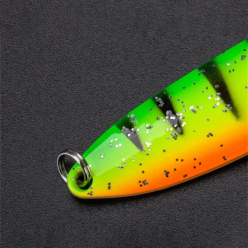 Vikerkaare metallist lusikas peibutis 5g/9g/13g/18g/21g merevee kalapüügi lant sulgede litritega Noise uppumissööt karpkalapüügiks