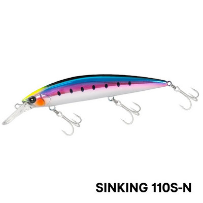 TSURINOYA 110 mm 37 g liela svara jūras makšķerēšanas māneklis, maks. 80 m, īpaši garš liešana, grimstoša Minnow WIZARD 110S mākslīgā cietā ēsma