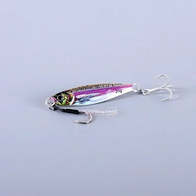 Merepüük Slow Jig Metal Jigging Lusikas Laser Tehissööt Paadiga Kalapüügi Jig 3D Prindiga landid Super Hard Fish Fishing Lures