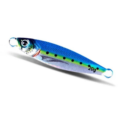 Merepüük Slow Jig Metal Jigging Lusikas Laser Tehissööt Paadiga Kalapüügi Jig 3D Prindiga landid Super Hard Fish Fishing Lures