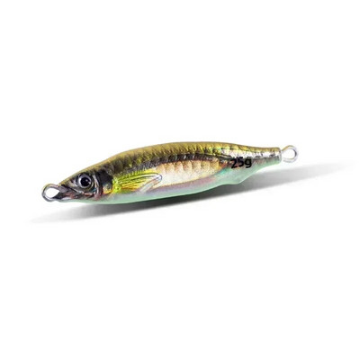 Merepüük Slow Jig Metal Jigging Lusikas Laser Tehissööt Paadiga Kalapüügi Jig 3D Prindiga landid Super Hard Fish Fishing Lures