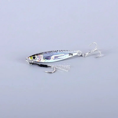 Merepüük Slow Jig Metal Jigging Lusikas Laser Tehissööt Paadiga Kalapüügi Jig 3D Prindiga landid Super Hard Fish Fishing Lures