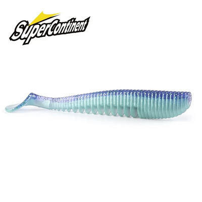 Supercontinent 5cm 8cm 9,5cm 11cm Fishing Lures soft lure Τεχνητό δόλωμα Predator Tackle για λούτσους και λούτσους