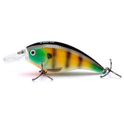 6cm 10g Black Minnow Trout Fishing Baits Hard Floating Wobbler Crankbait  Jerkbait Artificial Bass Trout Fishing