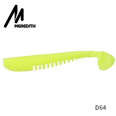 MEREDITH Awaruna Fishing Lures 8cm 9,5cm 13cm Τεχνητά Δολώματα Wobblers Soft Lures Shad Carp Silicone Fishing Soft Baits