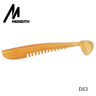 MEREDITH Awaruna Fishing Lures 8cm 9,5cm 13cm Τεχνητά Δολώματα Wobblers Soft Lures Shad Carp Silicone Fishing Soft Baits