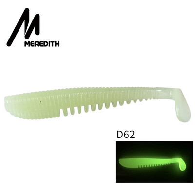 MEREDITH Awaruna Fishing Lures 8cm 9,5cm 13cm Τεχνητά Δολώματα Wobblers Soft Lures Shad Carp Silicone Fishing Soft Baits