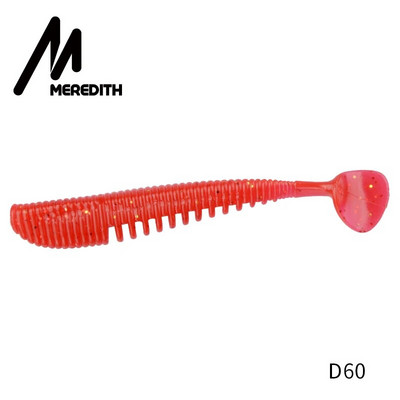 MEREDITH Awaruna Fishing Lures 8cm 9,5cm 13cm Τεχνητά Δολώματα Wobblers Soft Lures Shad Carp Silicone Fishing Soft Baits