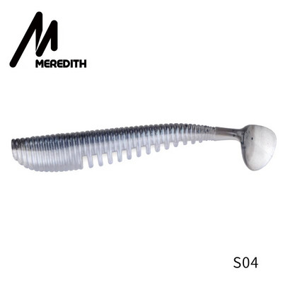 MEREDITH Awaruna Fishing Lures 8cm 9,5cm 13cm Τεχνητά Δολώματα Wobblers Soft Lures Shad Carp Silicone Fishing Soft Baits