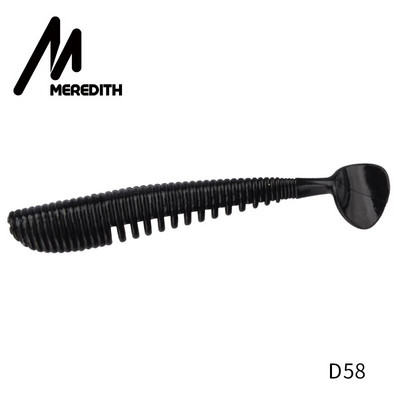 MEREDITH Awaruna Fishing Lures 8cm 9,5cm 13cm Τεχνητά Δολώματα Wobblers Soft Lures Shad Carp Silicone Fishing Soft Baits