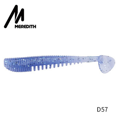 MEREDITH Awaruna Fishing Lures 8cm 9,5cm 13cm Τεχνητά Δολώματα Wobblers Soft Lures Shad Carp Silicone Fishing Soft Baits