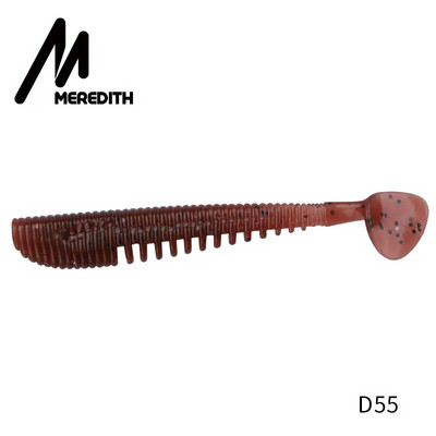 MEREDITH Awaruna Fishing Lures 8cm 9,5cm 13cm Τεχνητά Δολώματα Wobblers Soft Lures Shad Carp Silicone Fishing Soft Baits