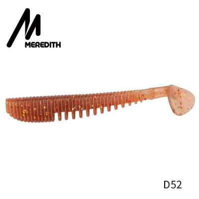 MEREDITH Awaruna Fishing Lures 8cm 9,5cm 13cm Τεχνητά Δολώματα Wobblers Soft Lures Shad Carp Silicone Fishing Soft Baits