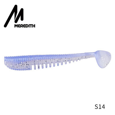 MEREDITH Awaruna Fishing Lures 8cm 9,5cm 13cm Τεχνητά Δολώματα Wobblers Soft Lures Shad Carp Silicone Fishing Soft Baits