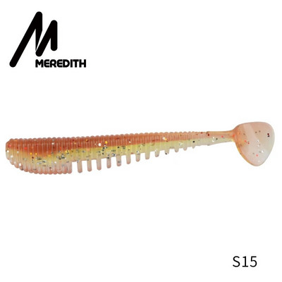 MEREDITH Awaruna Fishing Lures 8cm 9,5cm 13cm Τεχνητά Δολώματα Wobblers Soft Lures Shad Carp Silicone Fishing Soft Baits