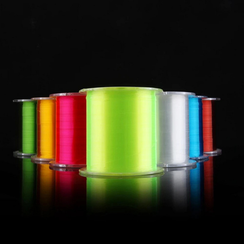 500 m najlonska struna za pecanje, super jaka 2 LB - 40 LB, 5 boja Japanska monofilamentna glavna struna Dodatna oprema za strunu za pecanje