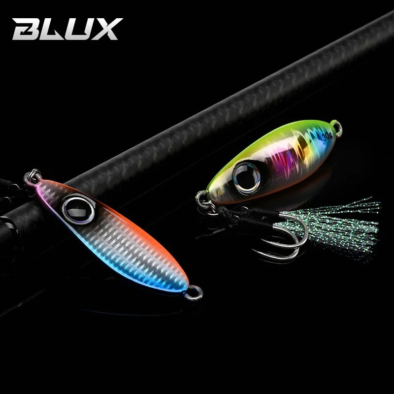 BLUX Flyspoon Metal Jig Spoon Mamac za ribolov 30G Umjetni mamac Shore Hard Slow Jigging Longcast Pribor za slanu tunu