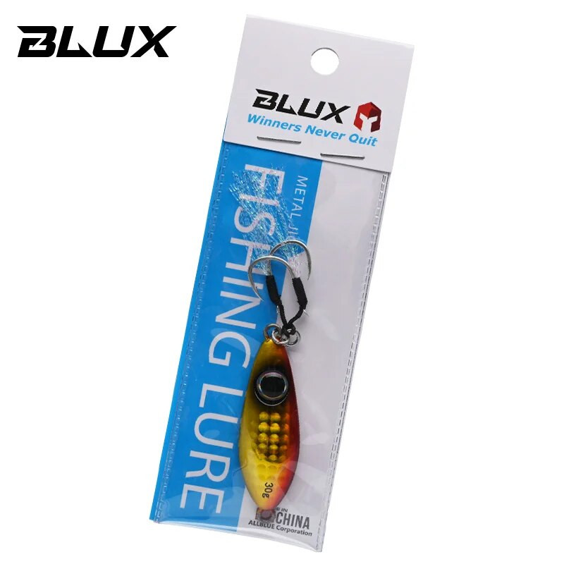 BLUX Flyspoon Metal Jig Spoon Mamac za ribolov 30G Umjetni mamac Shore Hard Slow Jigging Longcast Pribor za slanu tunu
