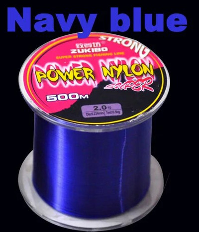 ZUKIBO 500M nailonist õngenöör Jaapani vastupidav monofilamentkarpkala õngenöör Super Strong 5LB-40LB Forell linha de pesca