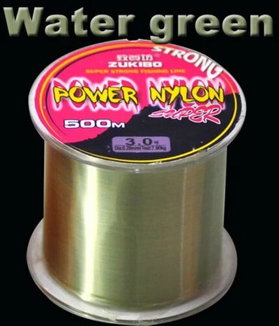 ZUKIBO 500M nailonist õngenöör Jaapani vastupidav monofilamentkarpkala õngenöör Super Strong 5LB-40LB Forell linha de pesca