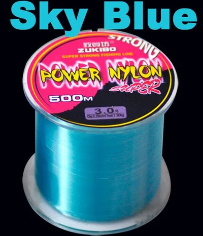 ZUKIBO 500M nailonist õngenöör Jaapani vastupidav monofilamentkarpkala õngenöör Super Strong 5LB-40LB Forell linha de pesca